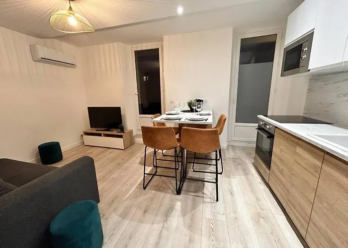 Emma - 4/6 Pers Neuf- Hyper Centre Clim Terrasse 公寓